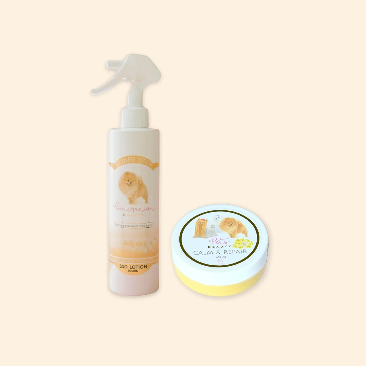 Pomeranian Beauty Alopecia X BSD Recovery Line Pack 3