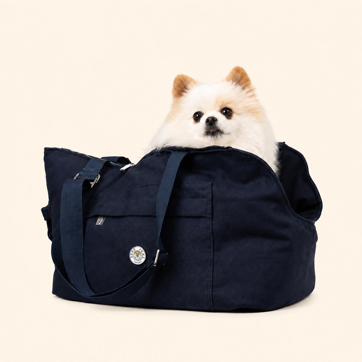 Porte-chien Suzy's Fashion Rainy Bear noir et rose