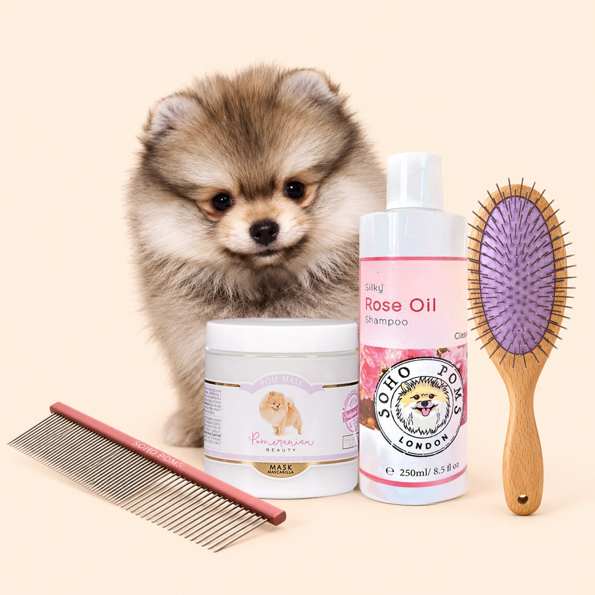 Pomeranian Puppy First Bath Kit