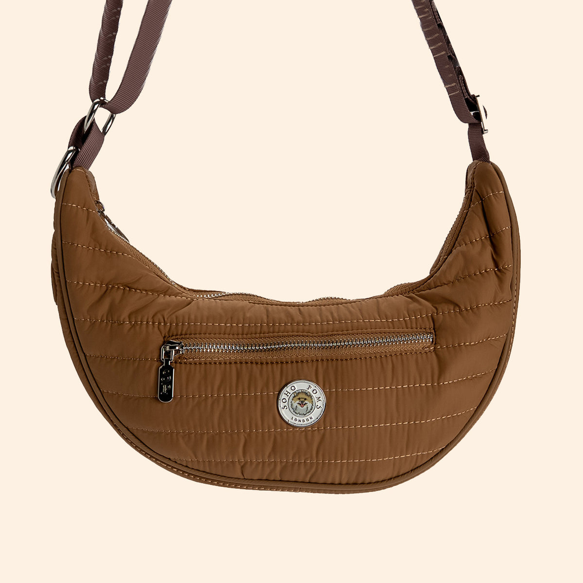 Porte-chien Suzy's Fashion Rainy Bear noir et rose