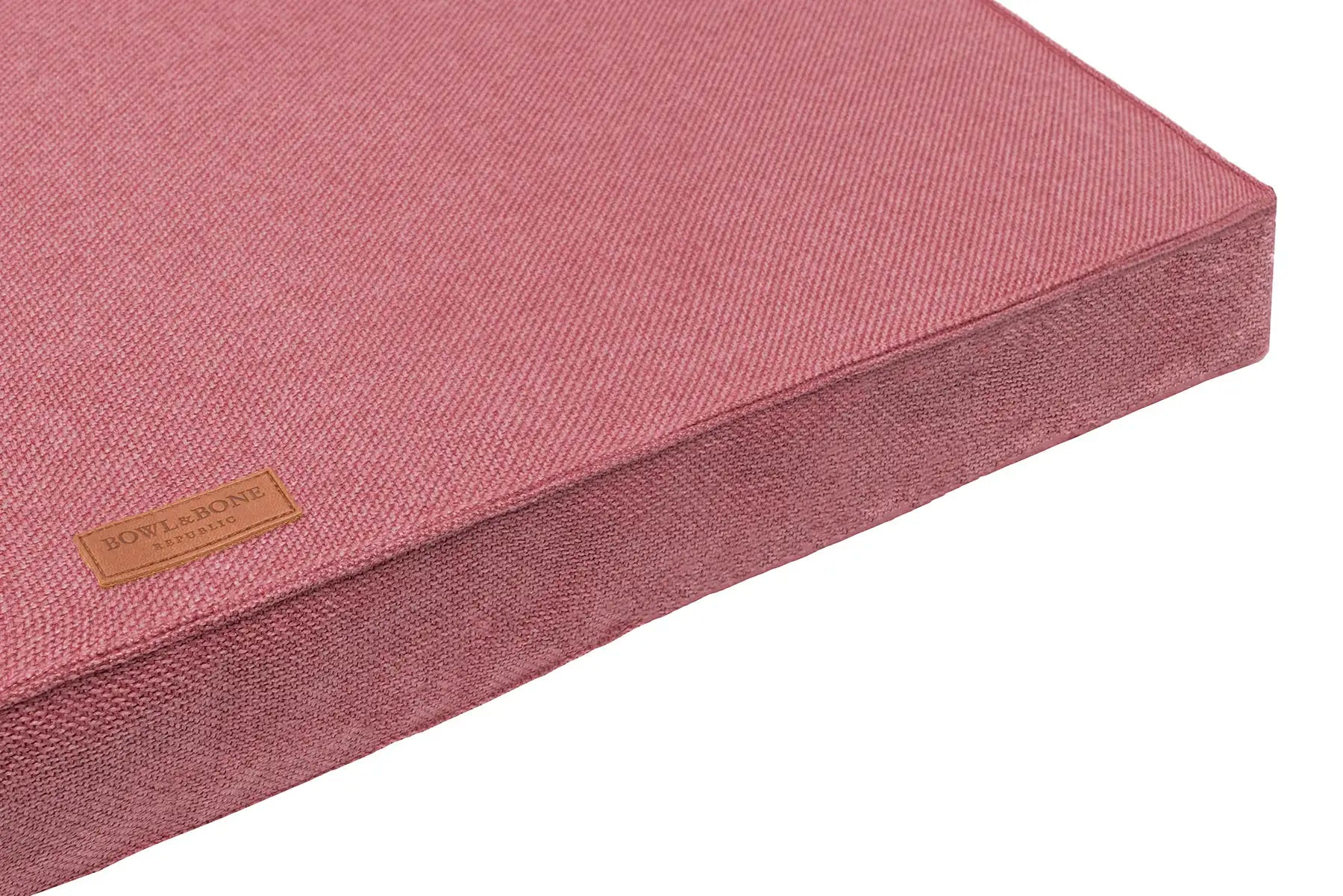 Orthopaedic Mattress Dog Bed Bliss Pink from Bowl&Bone