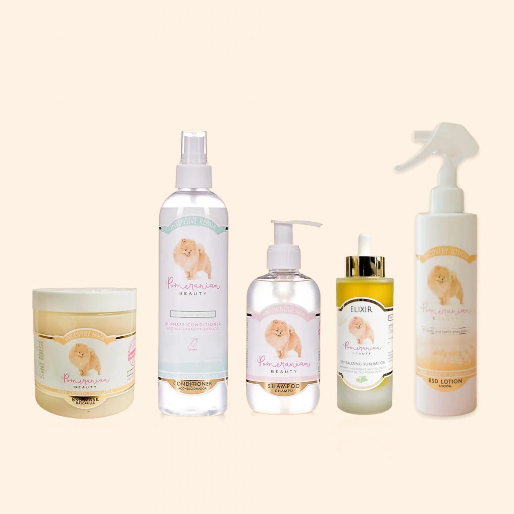Pomeranian Beauty 'Coat Loss' Alopecia Recovery Pack 2 - With Lotion