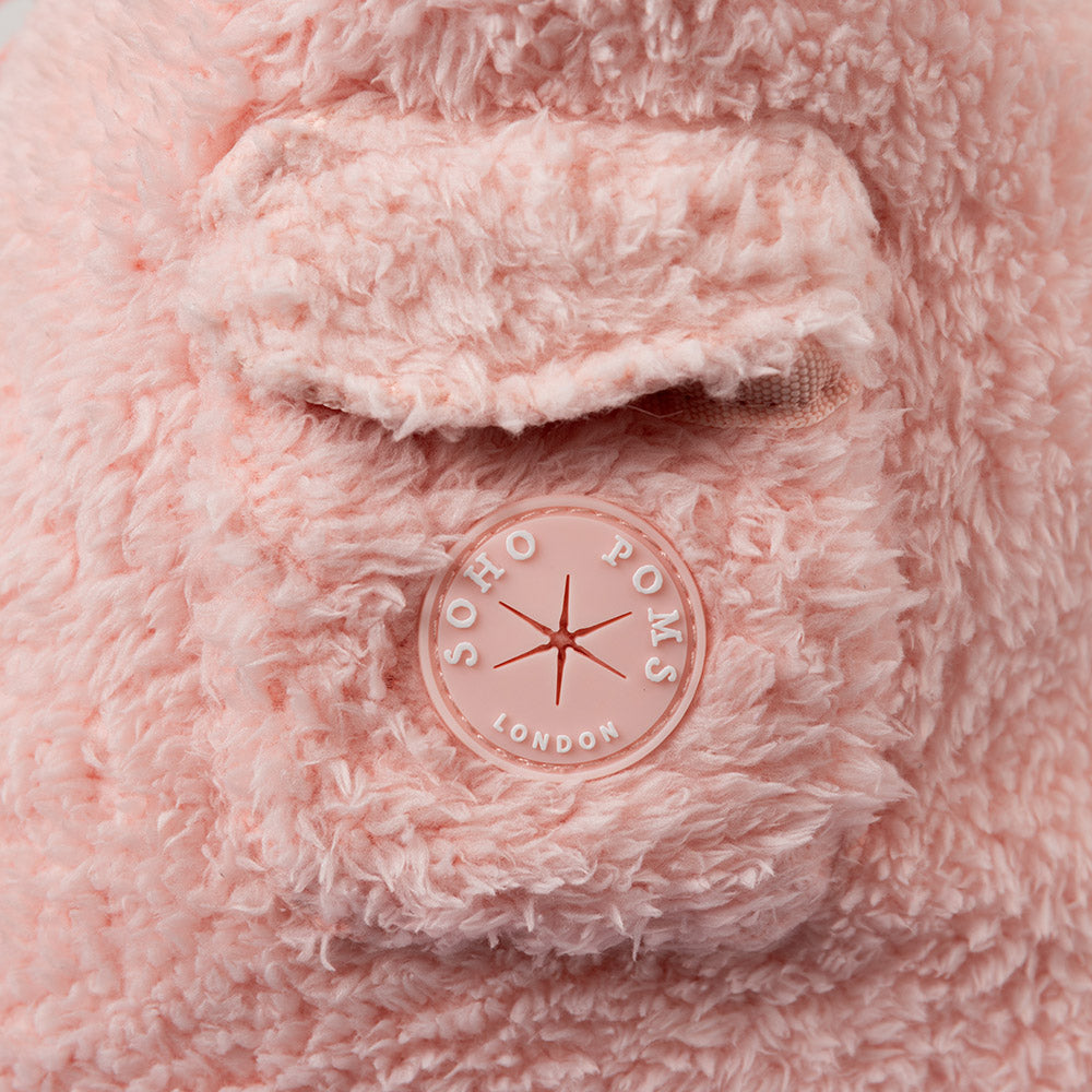 Soho Poms Carnaby Teddy Bear Carrier - Blush Rose