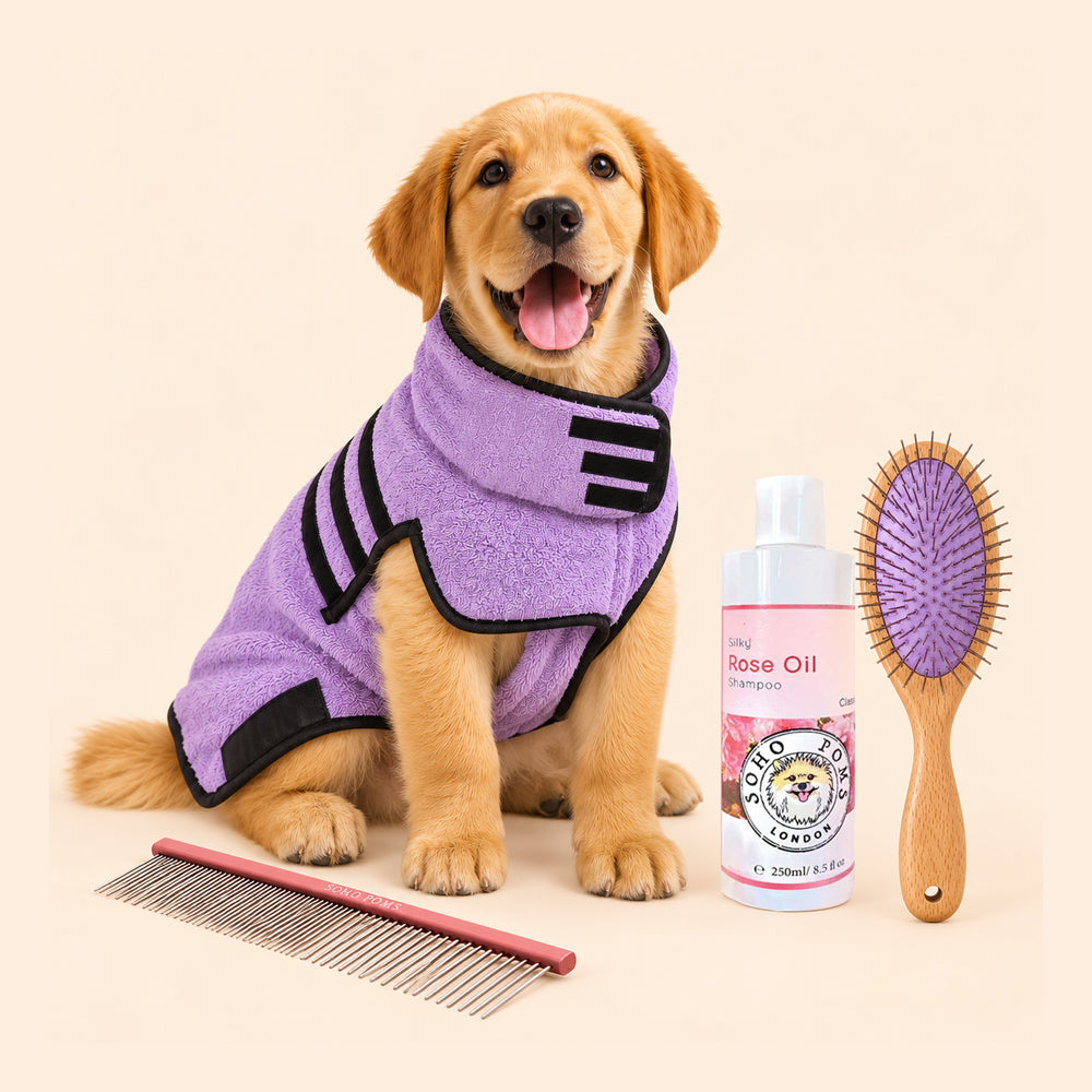 Puppy's First Bath Wash & Drying Kit