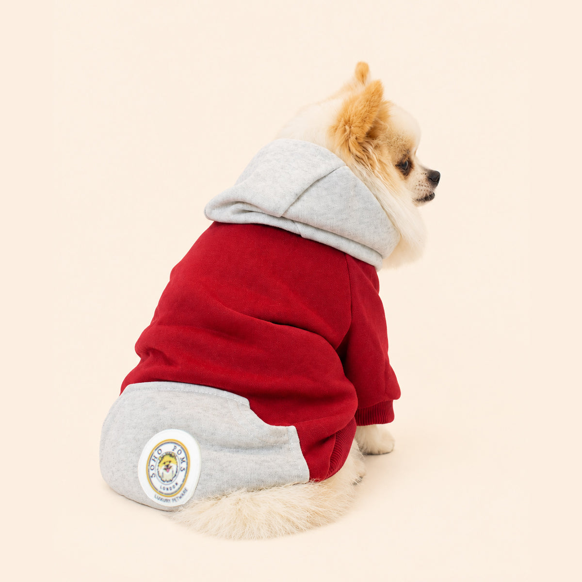 Fire Red | Dog Hoodie