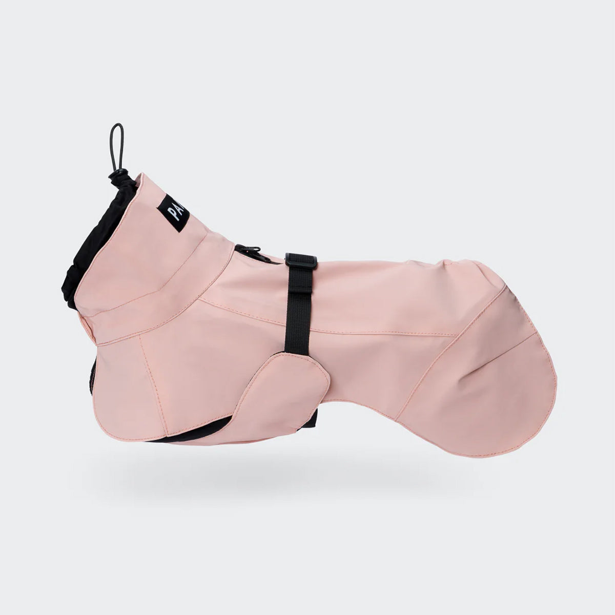 PAIKKA Reflektierender & Wasserdichter Hunderegenmantel Lite in Pink