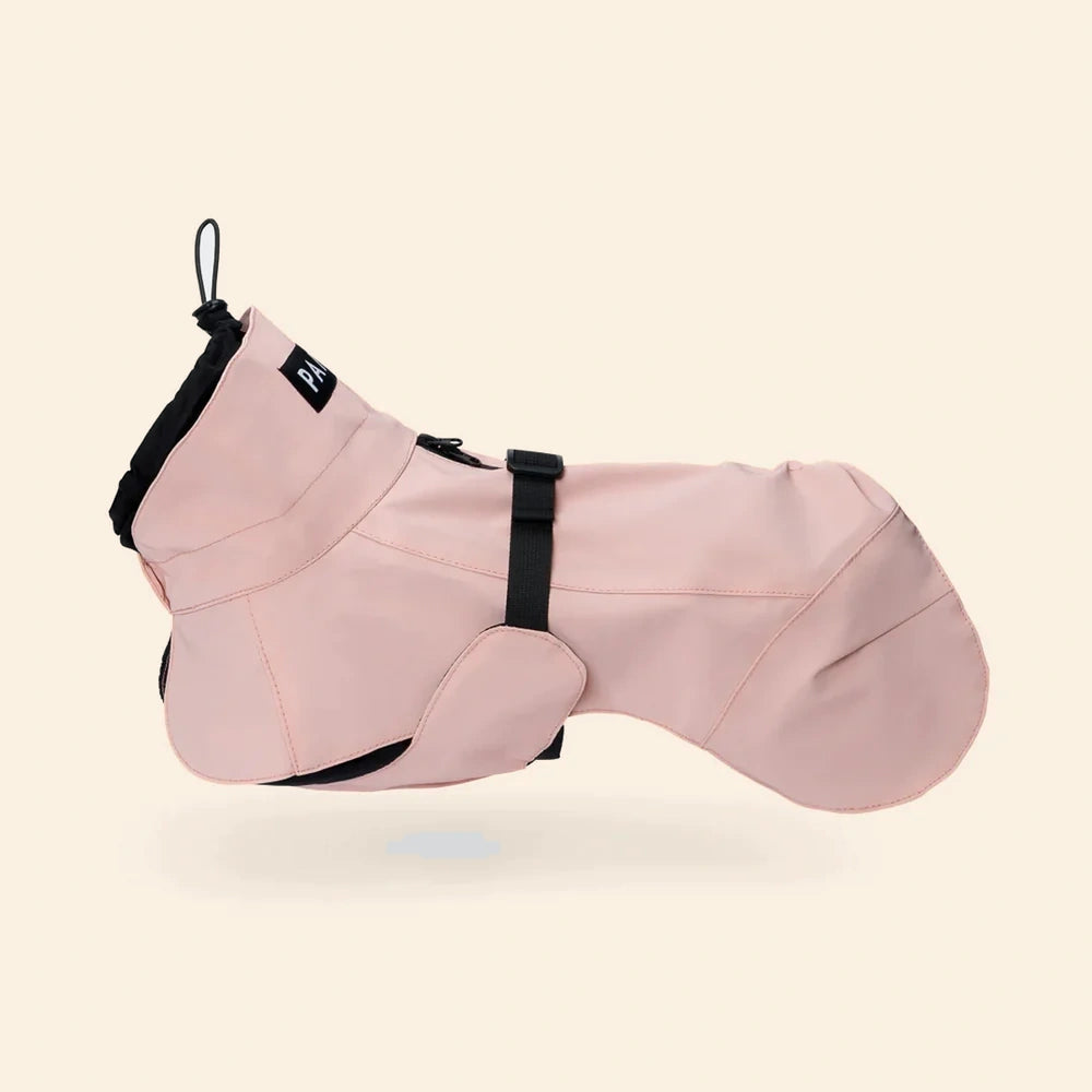 PAIKKA Manteau imperméable haute visibilité pour chien Lite - Jaune