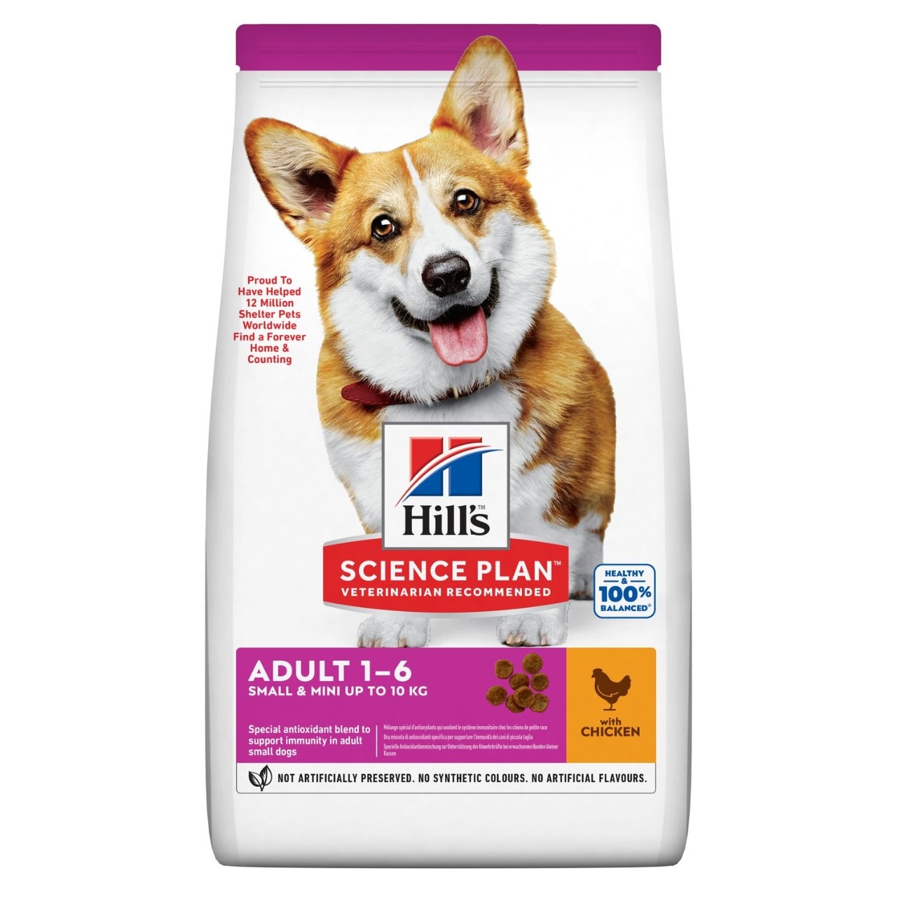 Hills Science Plan Adult Small & Mini Breed Dry Dog Food with Chicken
