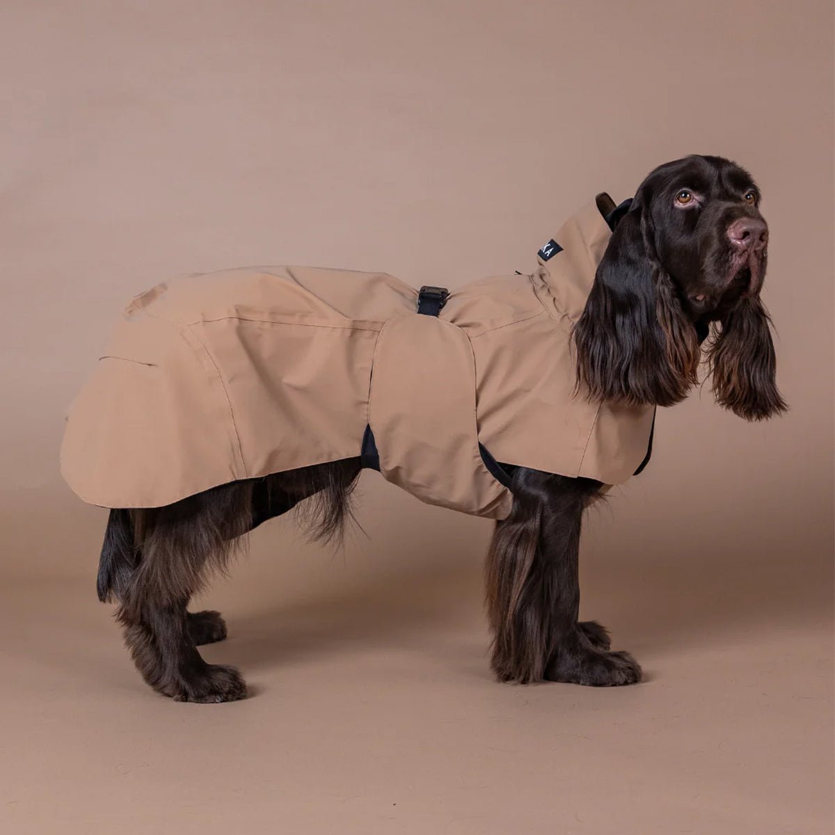 PAIKKA Reflektierender & Wasserdichter Hunderegenmantel Lite in Pink