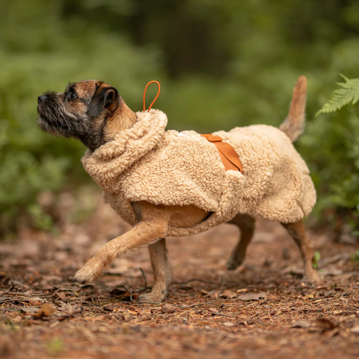 PAIKKA Reflektierender & Wasserdichter Hunderegenmantel Lite in Pink