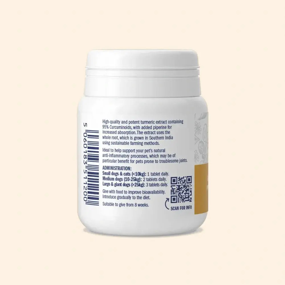Dorwest Turmeric Tablets Dogs 'Anti-Inflammatory'