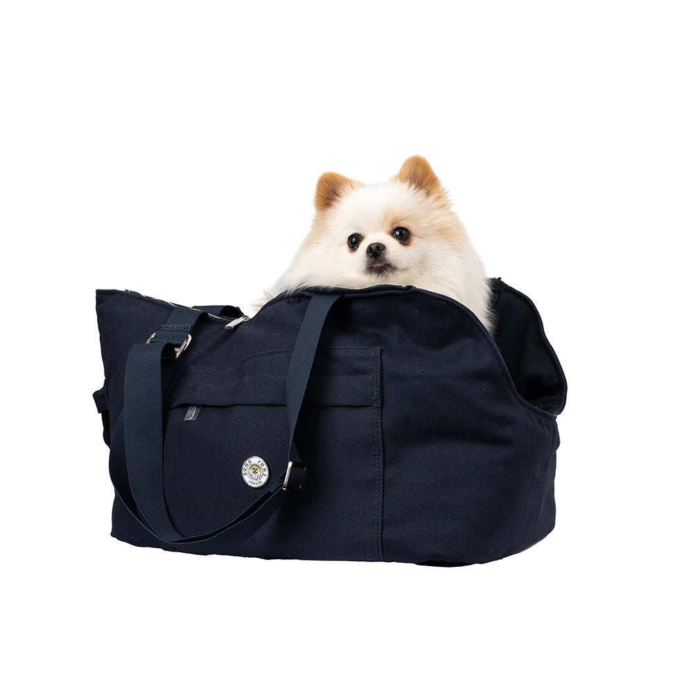 Soho Poms Berwick Pet Carrier - Navy