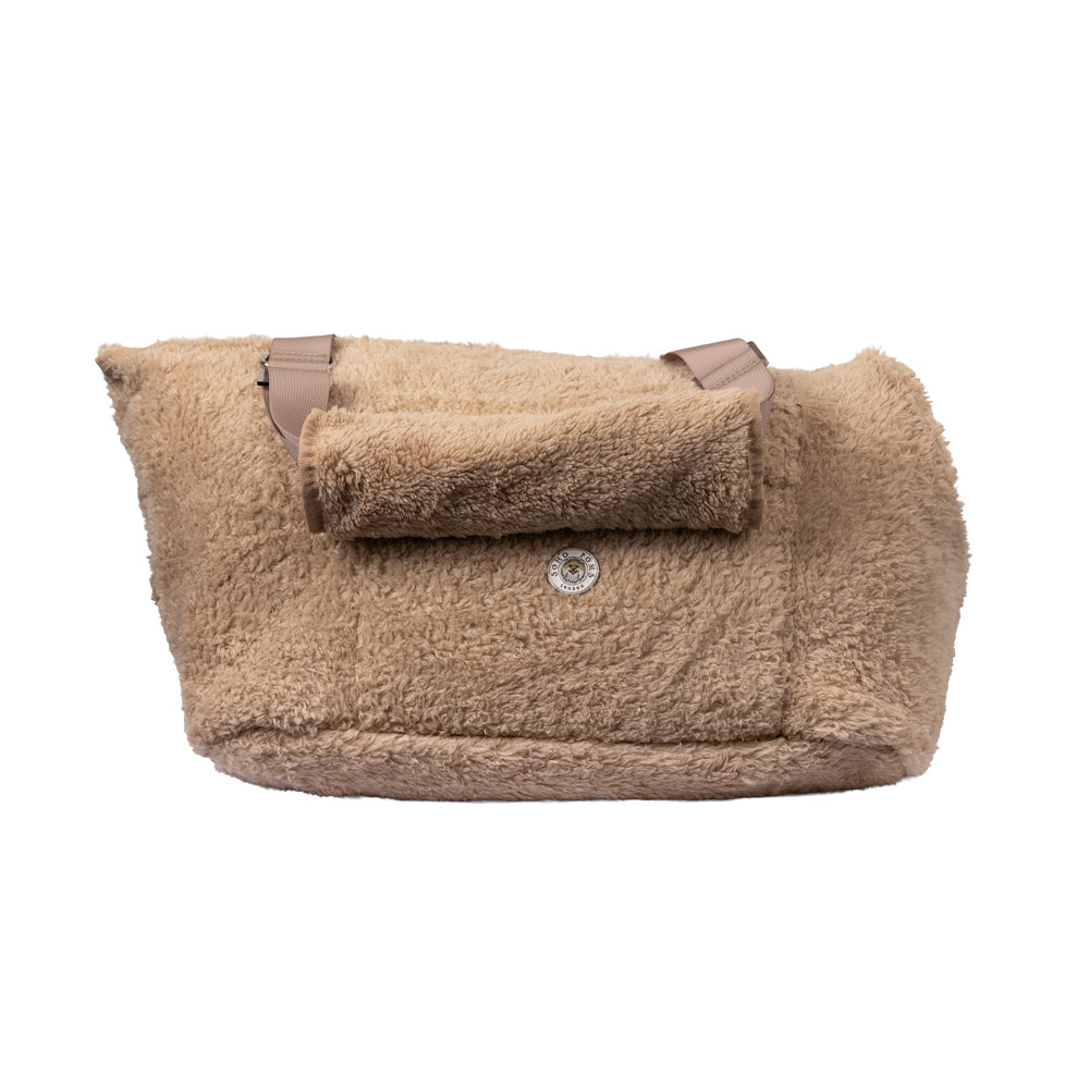 Soho Poms Carnaby Teddy Bear Carrier - Vanilla Cream