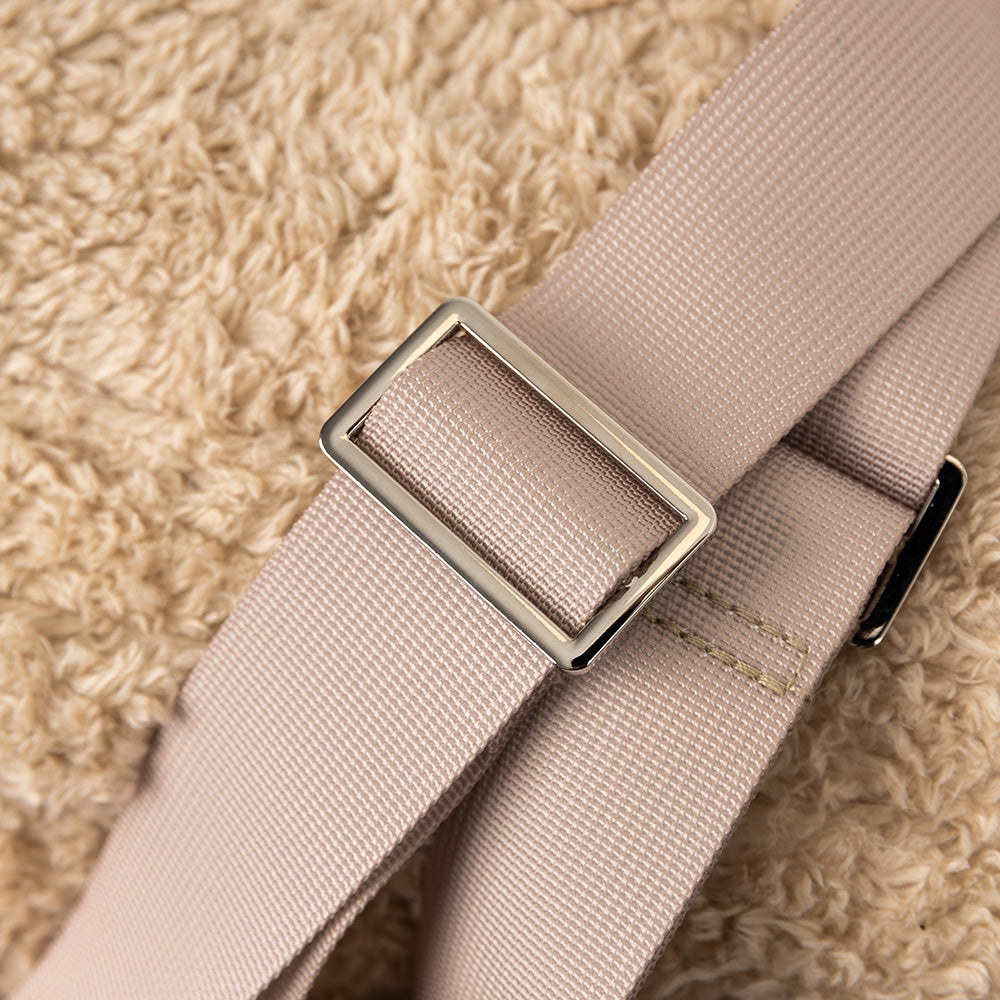 Soho Poms Carnaby Teddy Bear Carrier - Vanilla Cream