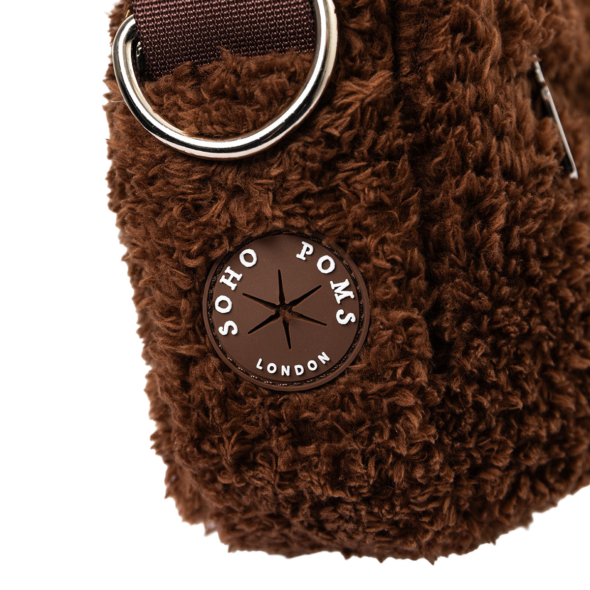 Porte-chien Suzy's Fashion Rainy Bear noir et rose