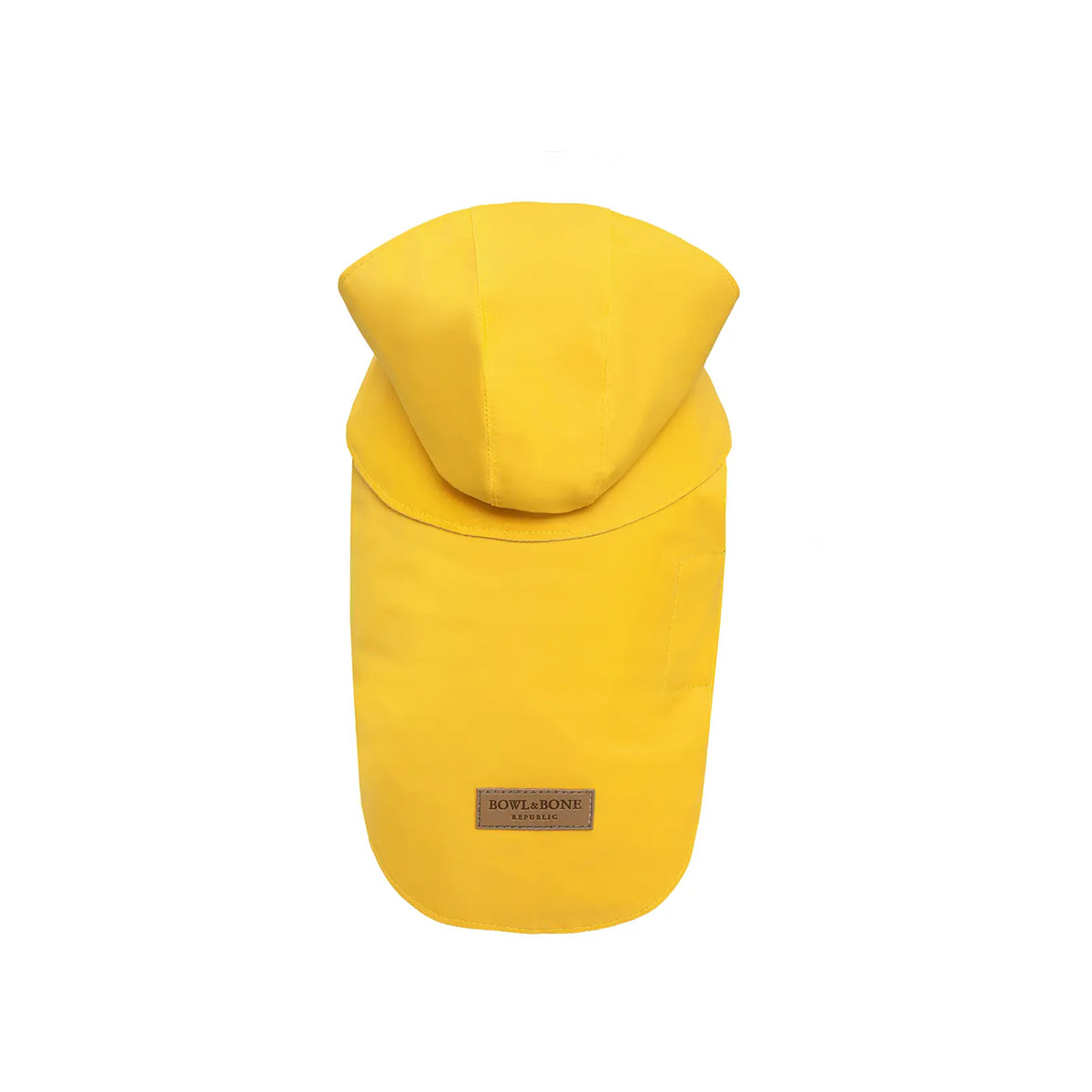 Bowl & Bone Storm Hoodie Raincoat - Yellow