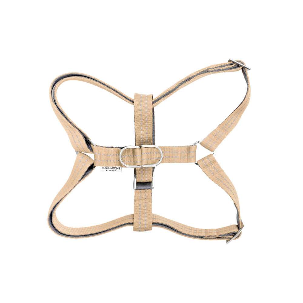 Beige ACTIVE Dog Harness from Bowl & Bone