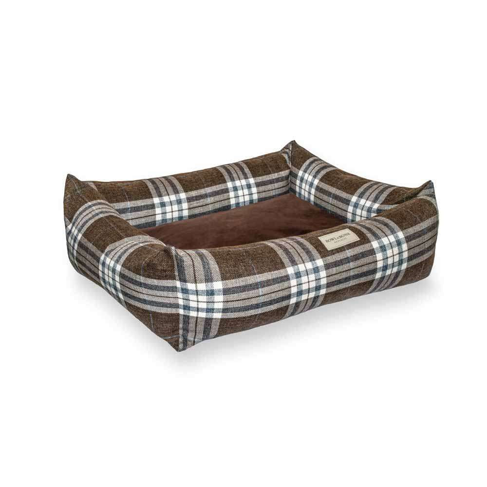 Brown SCOTT Dog Bed from Bowl & Bone