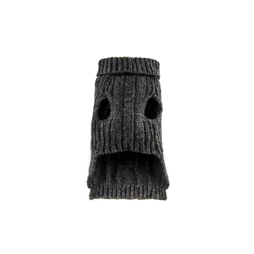 Graphite ASPEN Dog Sweater from Bowl & Bone