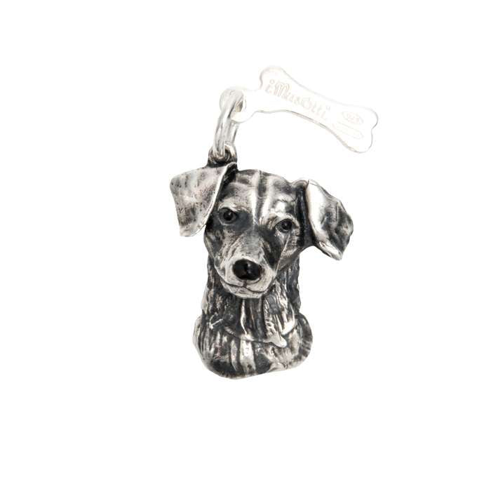 Sterling Silver iMusotti Jack Russell Pendant