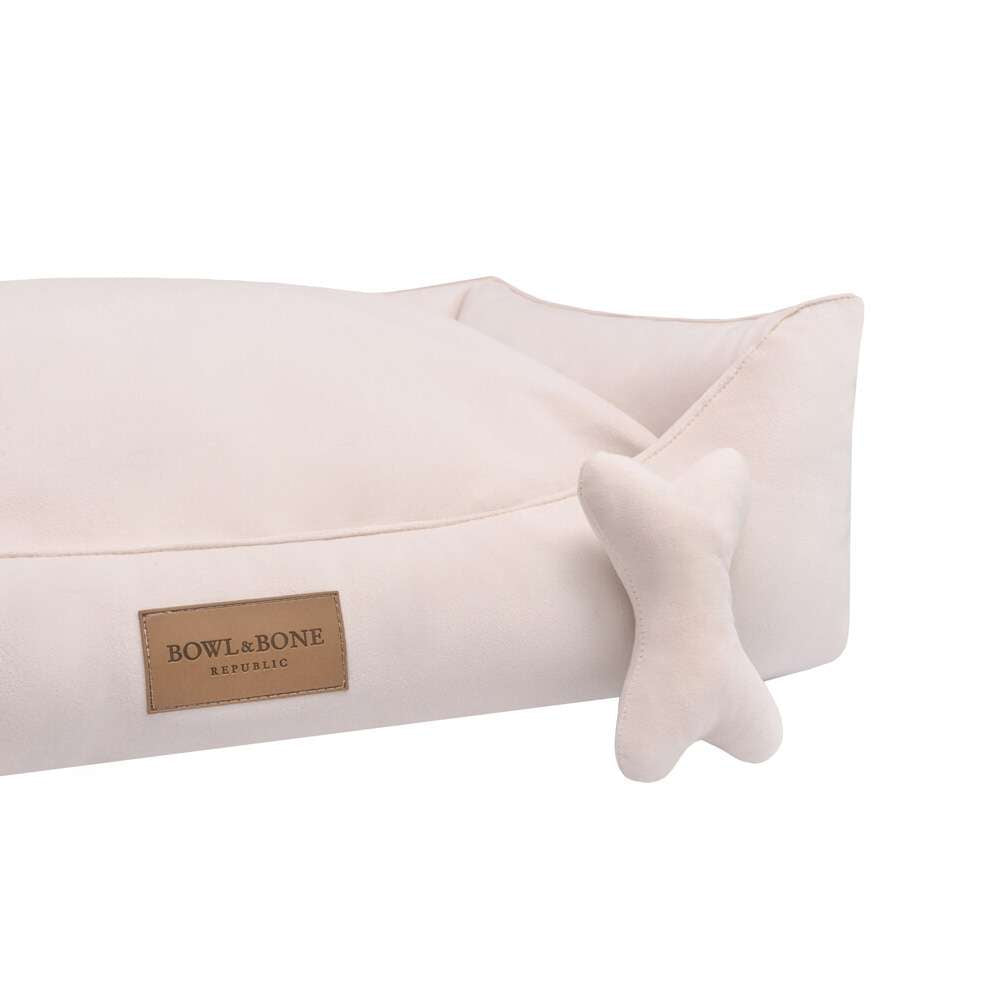 Cream CLASSIC Dog Bed by Bowl & Bone